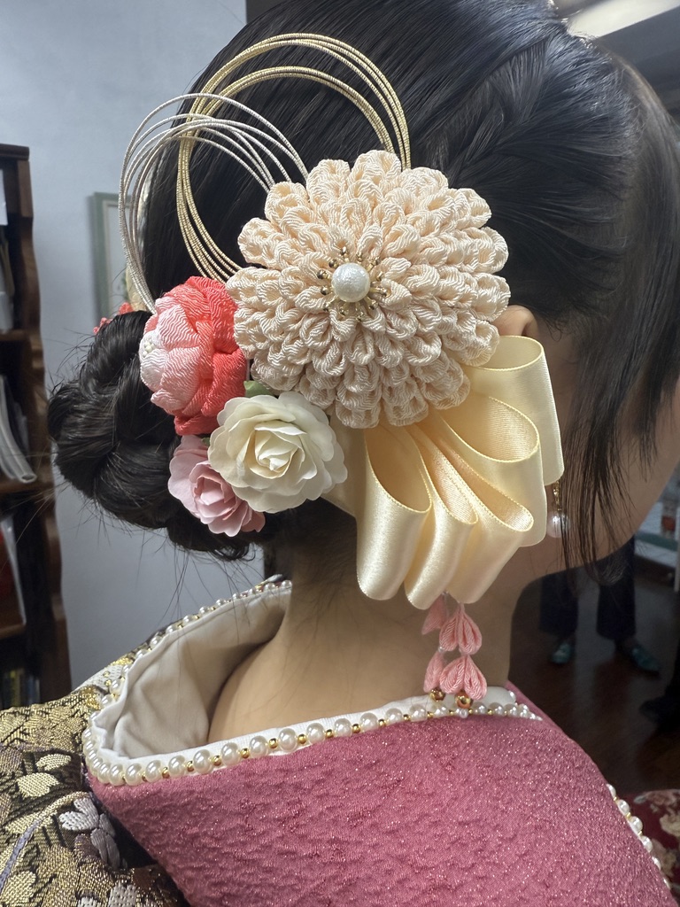 成人式のヘアメイク