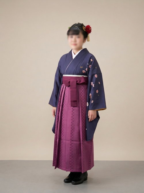 卒業式の着付け