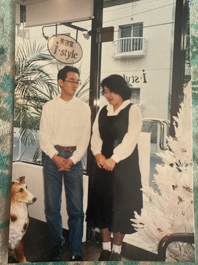 オープン当時の店主