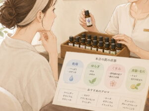 アロマを選ぶ